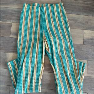 Free people flared knit pants
